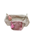 Vintage Kantha Washbag Set