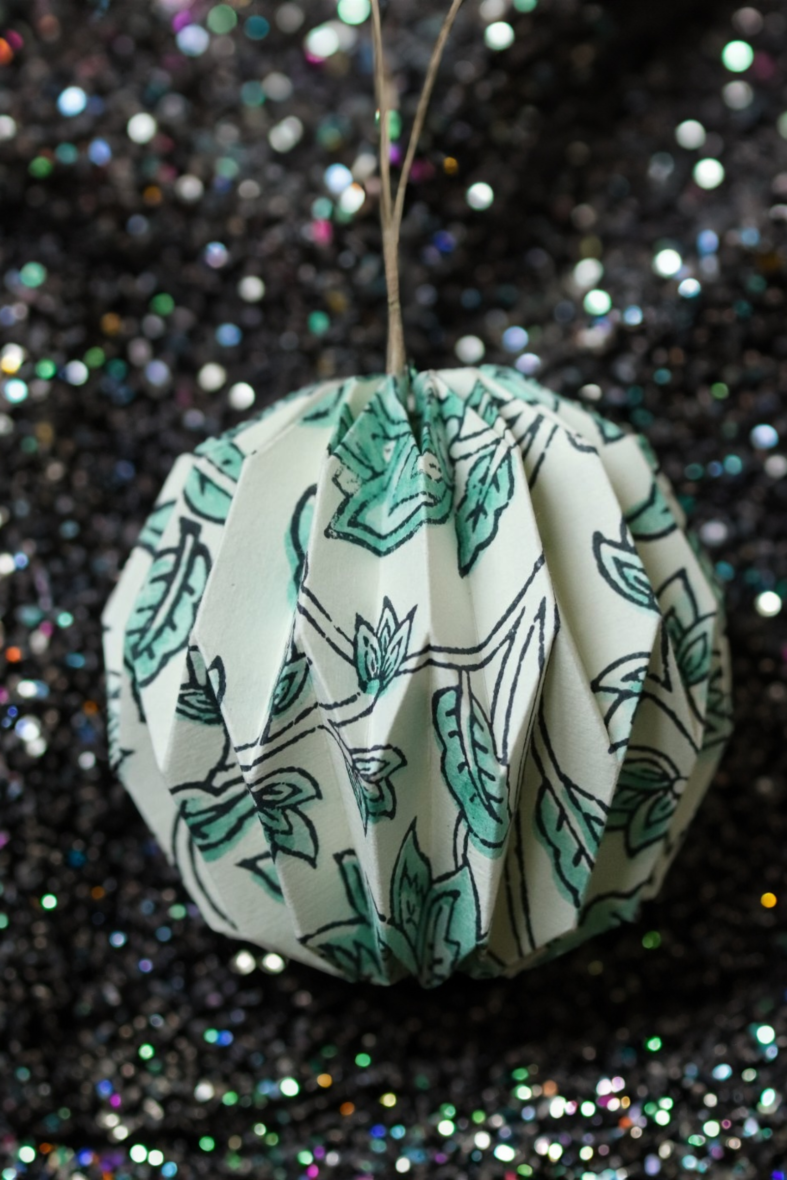 Kerstbal papier