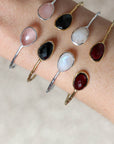 Armband Maansteen - Zilver