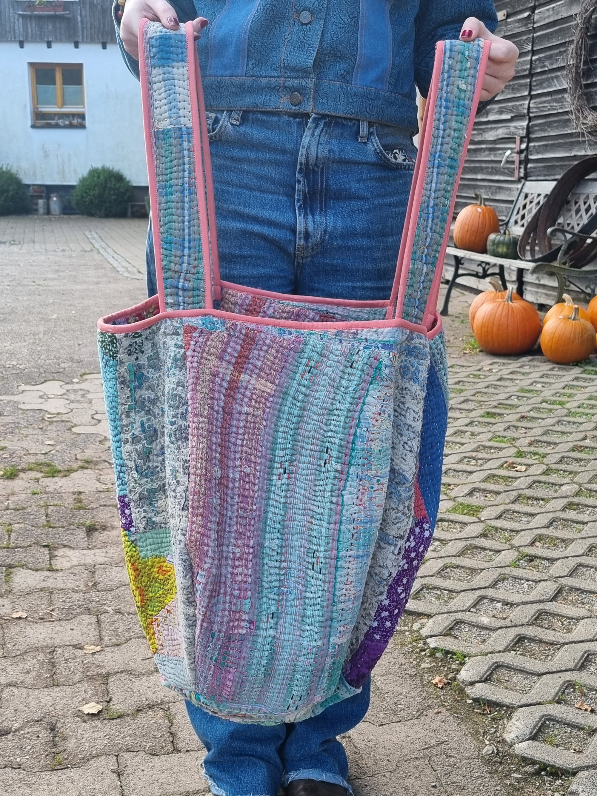 Vintage Kantha Totebag