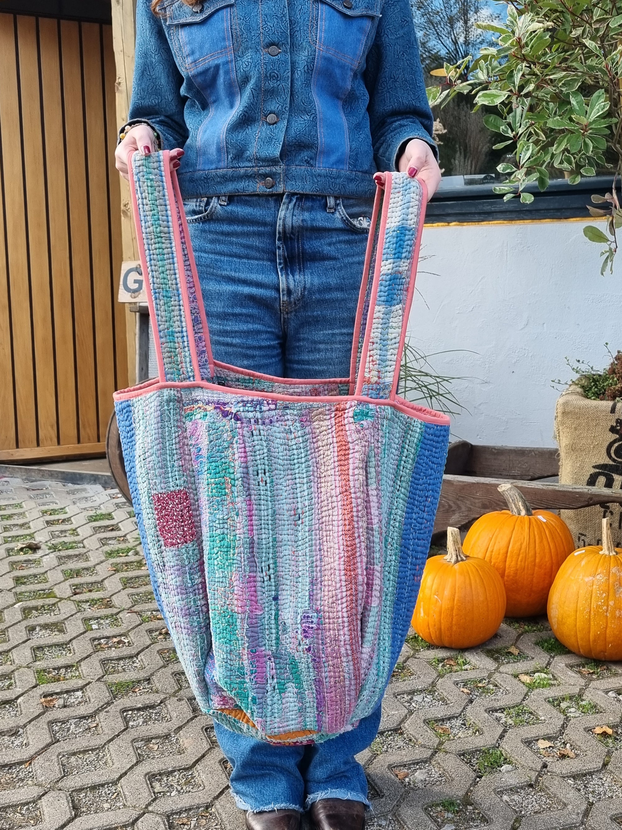 Vintage Kantha Totebag