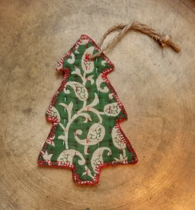 Christmas Tree Saree