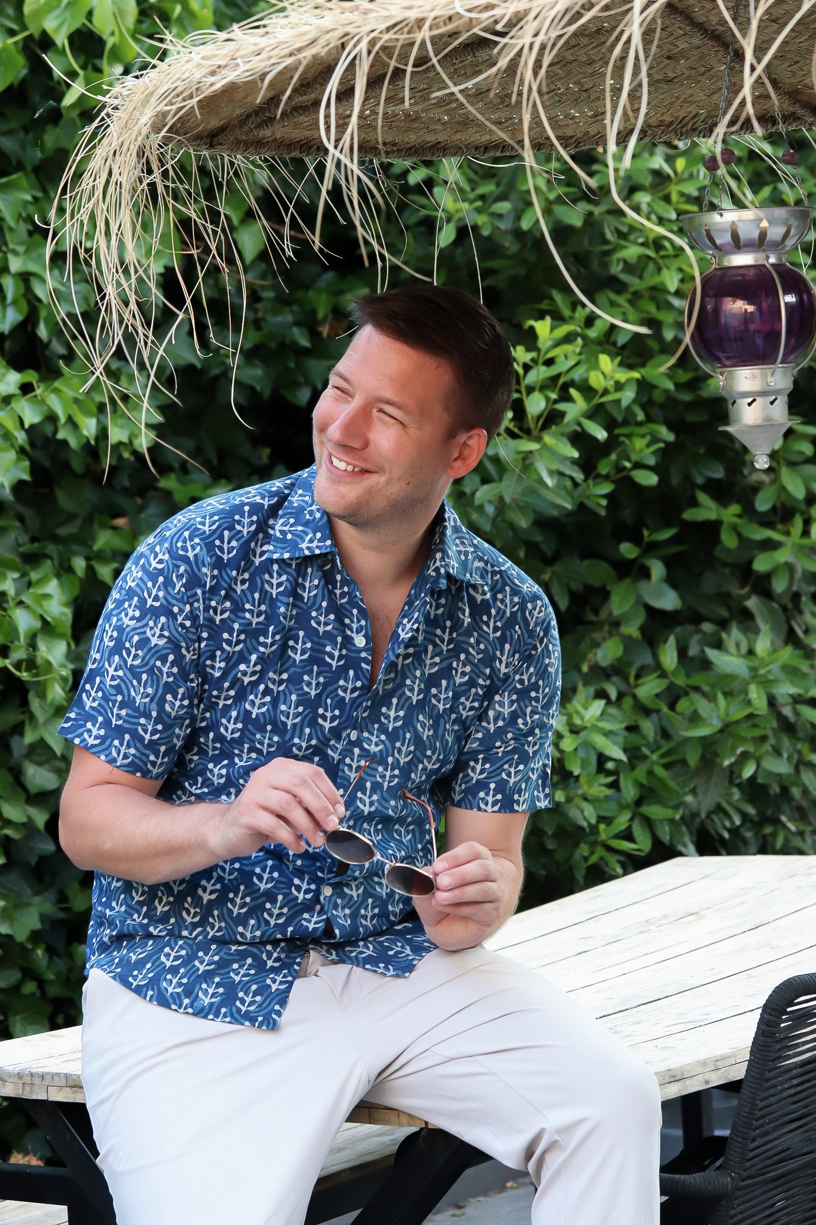 Shirt Indigo Blue