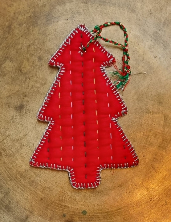 Christmas Tree Saree