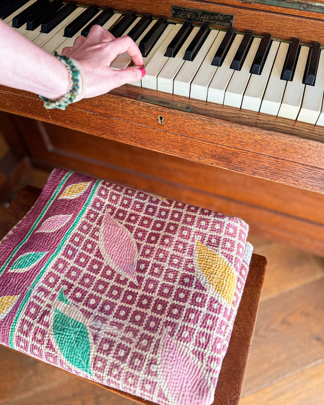 Waarom vintage kantha items uniek zijn