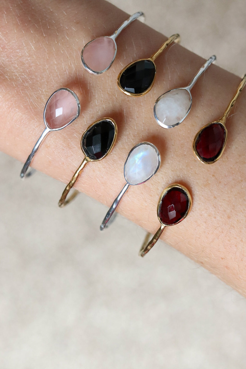 Armband Maansteen - Zilver