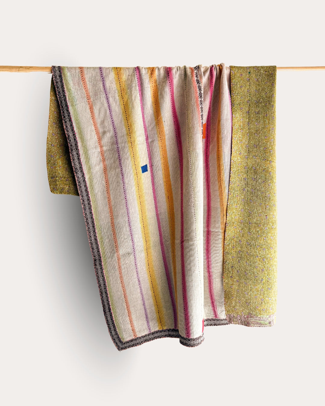 Heavy Vintage Kantha quilt / bedsprei ()