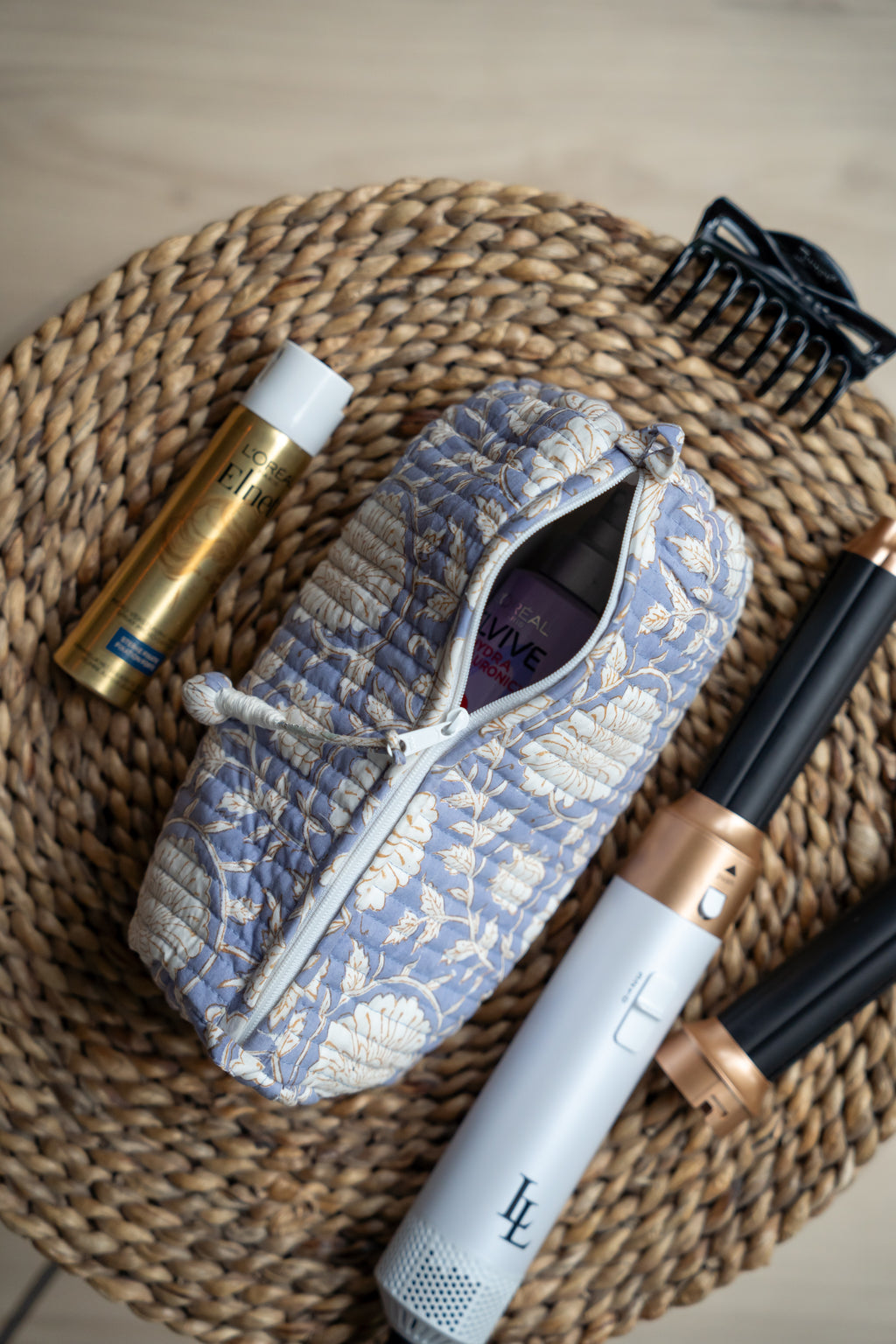 Toilettas, toilettas dames, make-up tas, toilettas print