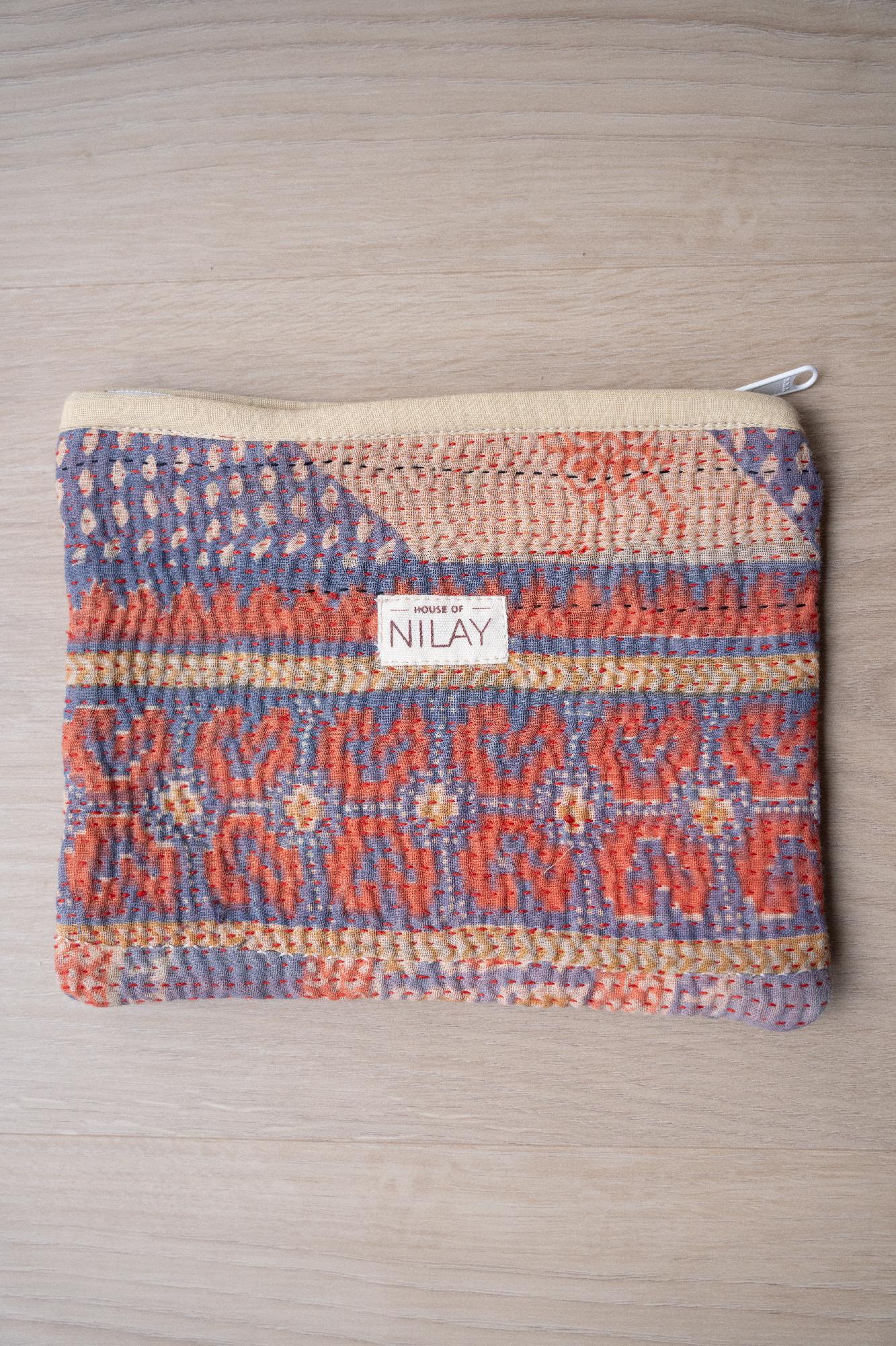 Vintage Kantha Pouch