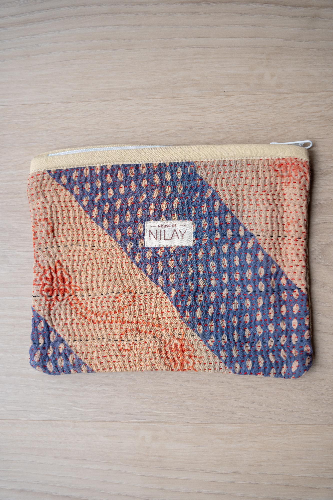 Vintage Kantha Pouch