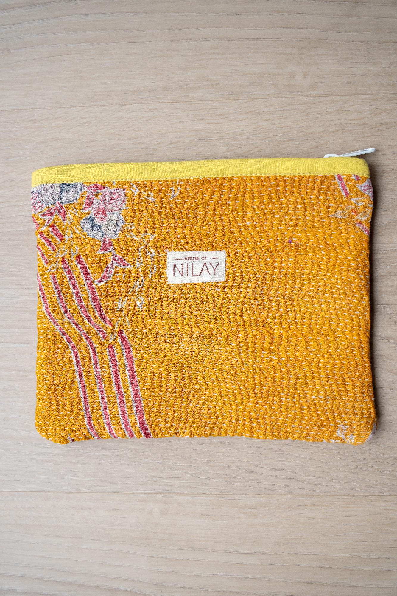 Vintage Kantha Pouch