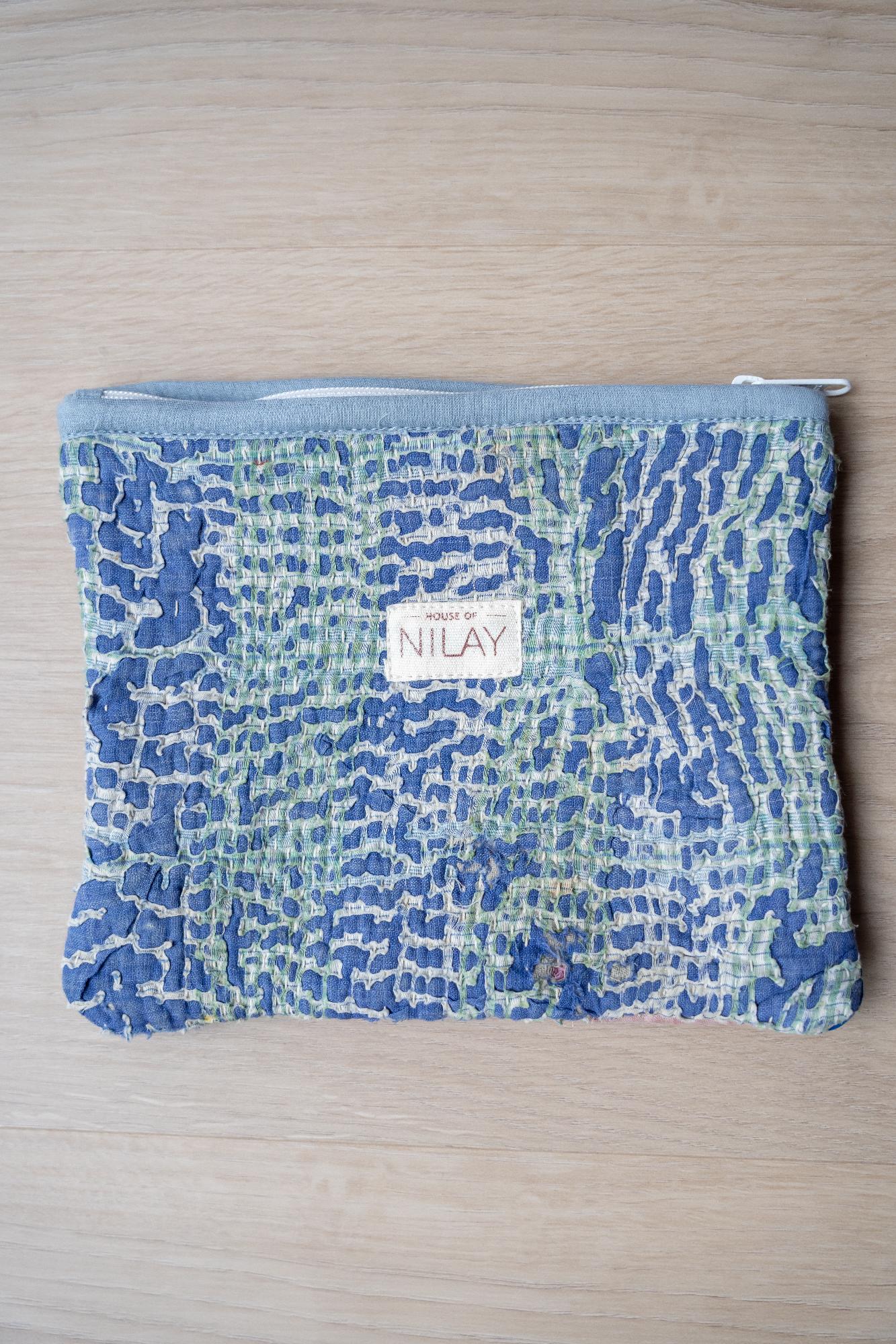 Vintage Kantha Pouch