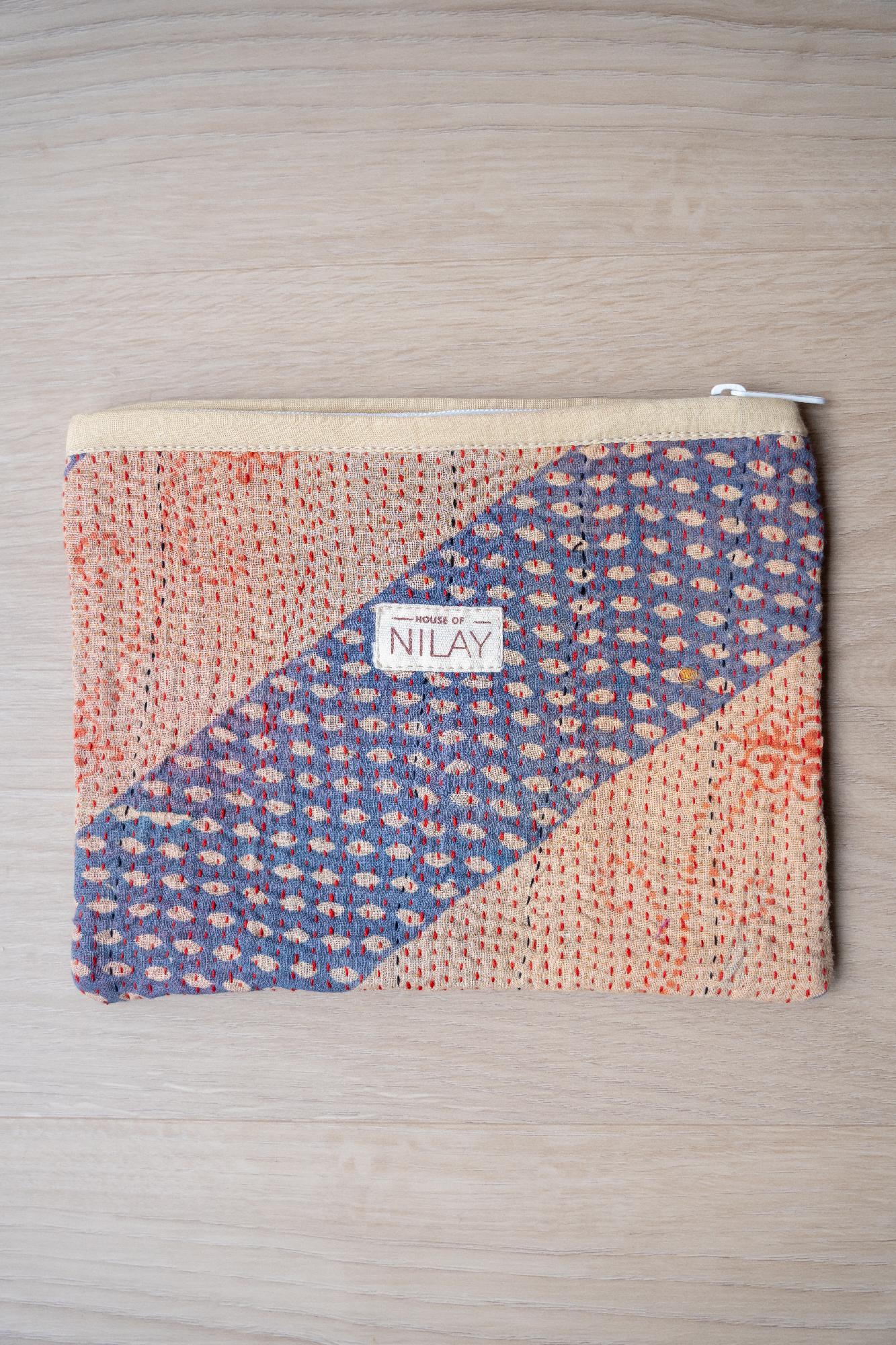 Vintage Kantha Pouch