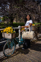 Weekendtas met pouch Aayana