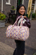 Weekendtas met pouch Kavya