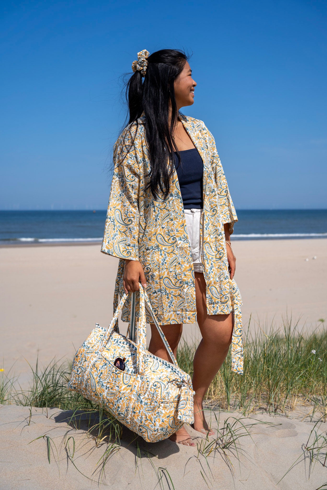 Weekendtas met pouch Aayana