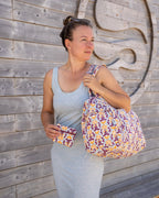 Weekendtas met pouch Kavya