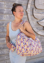 Weekendtas met pouch Kavya