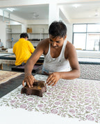 blockprint tafelkleed