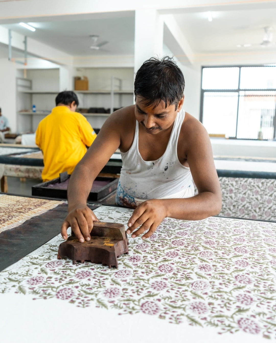 blockprint tafelkleed