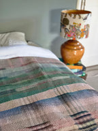 Vintage Kantha quilt / bedsprei (194x140 cm)