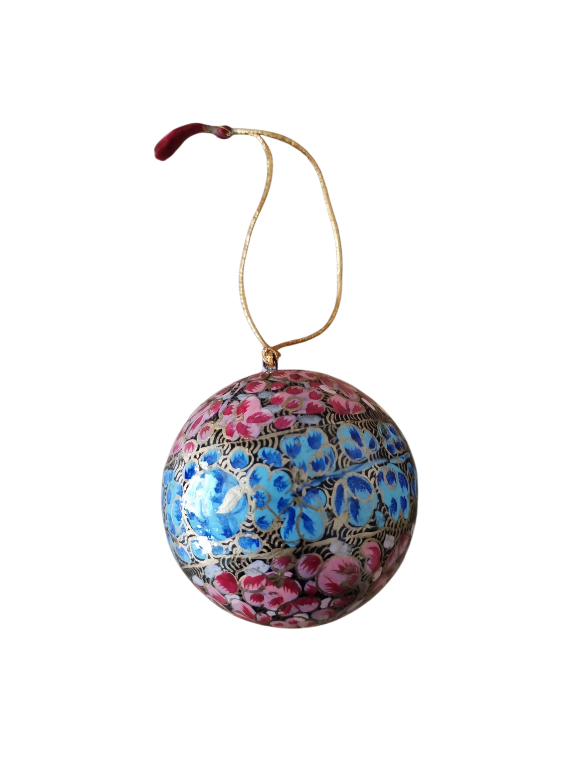 Handbeschilderde kerstbal