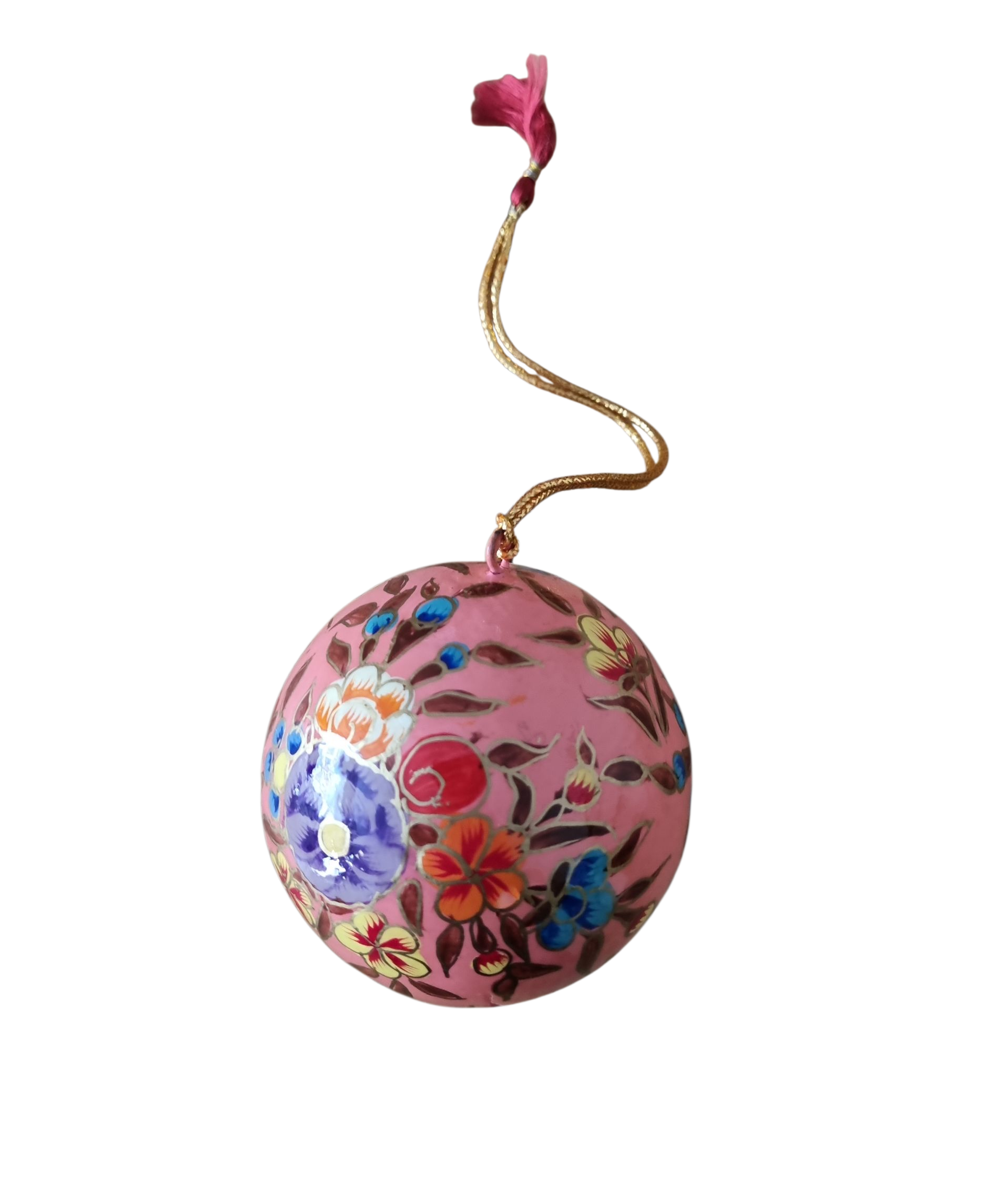 Handbeschilderde kerstbal