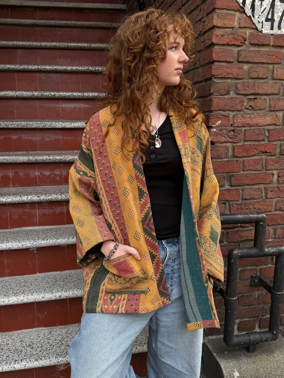 Vintage Kantha Jacket #13