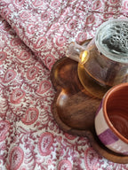 Quilt/Sprei Paisley Pink