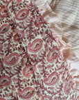 Quilt/Sprei Paisley Pink