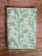 Notebook Soft Cover Groen/Blauw