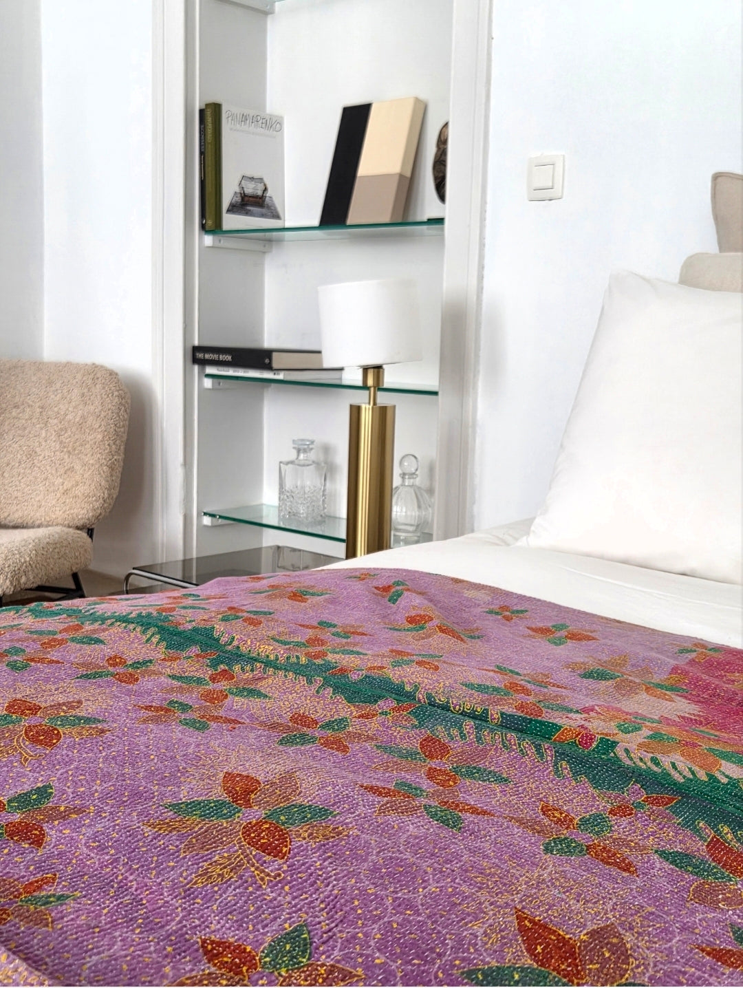 Vintage Kantha Quilt/Sprei
