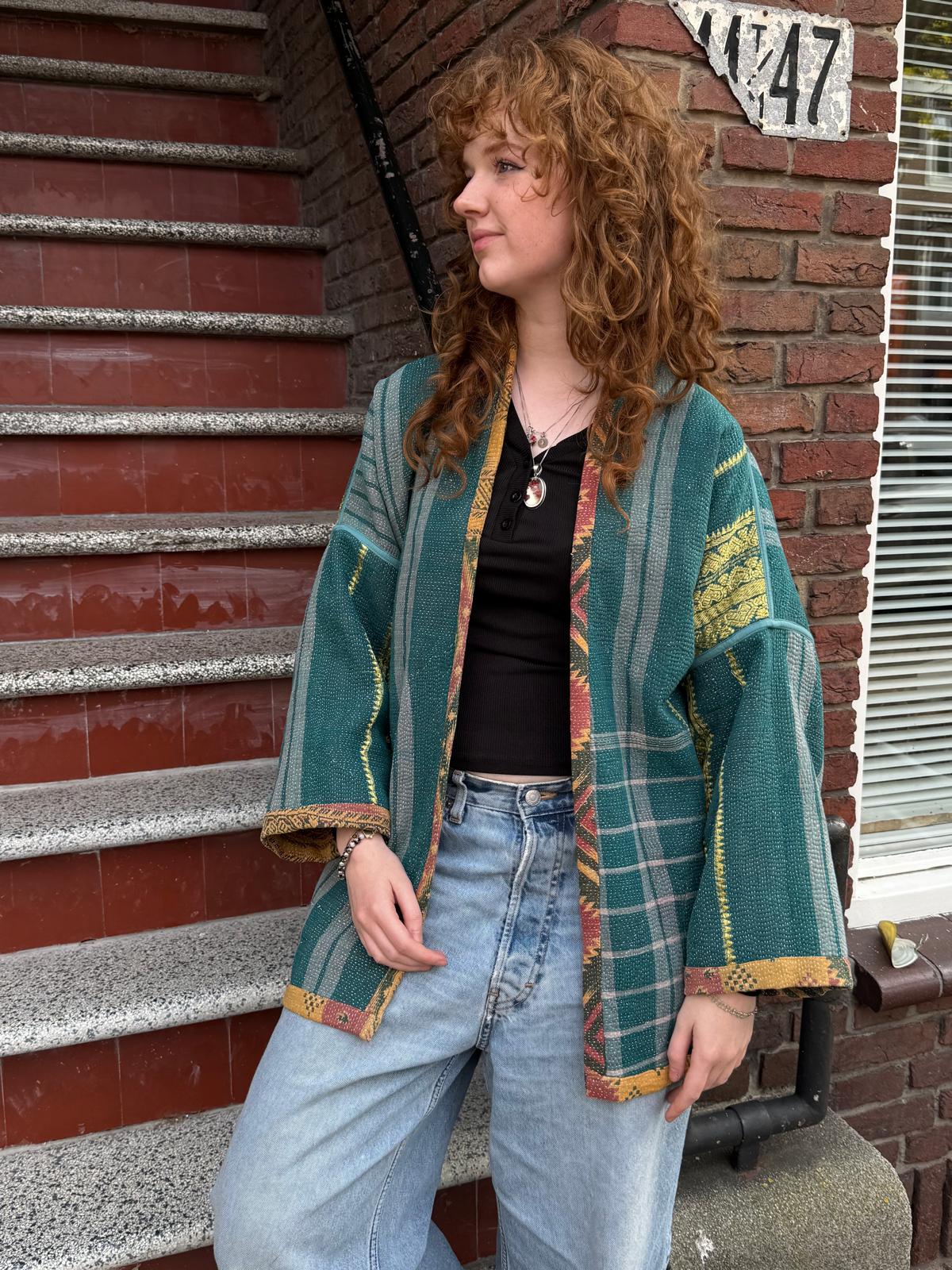 Vintage Kantha Jacket #13