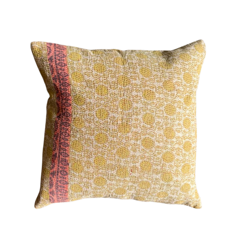 Vintage Kantha kussen #2 45x45 cm