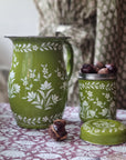 Hand painted jug