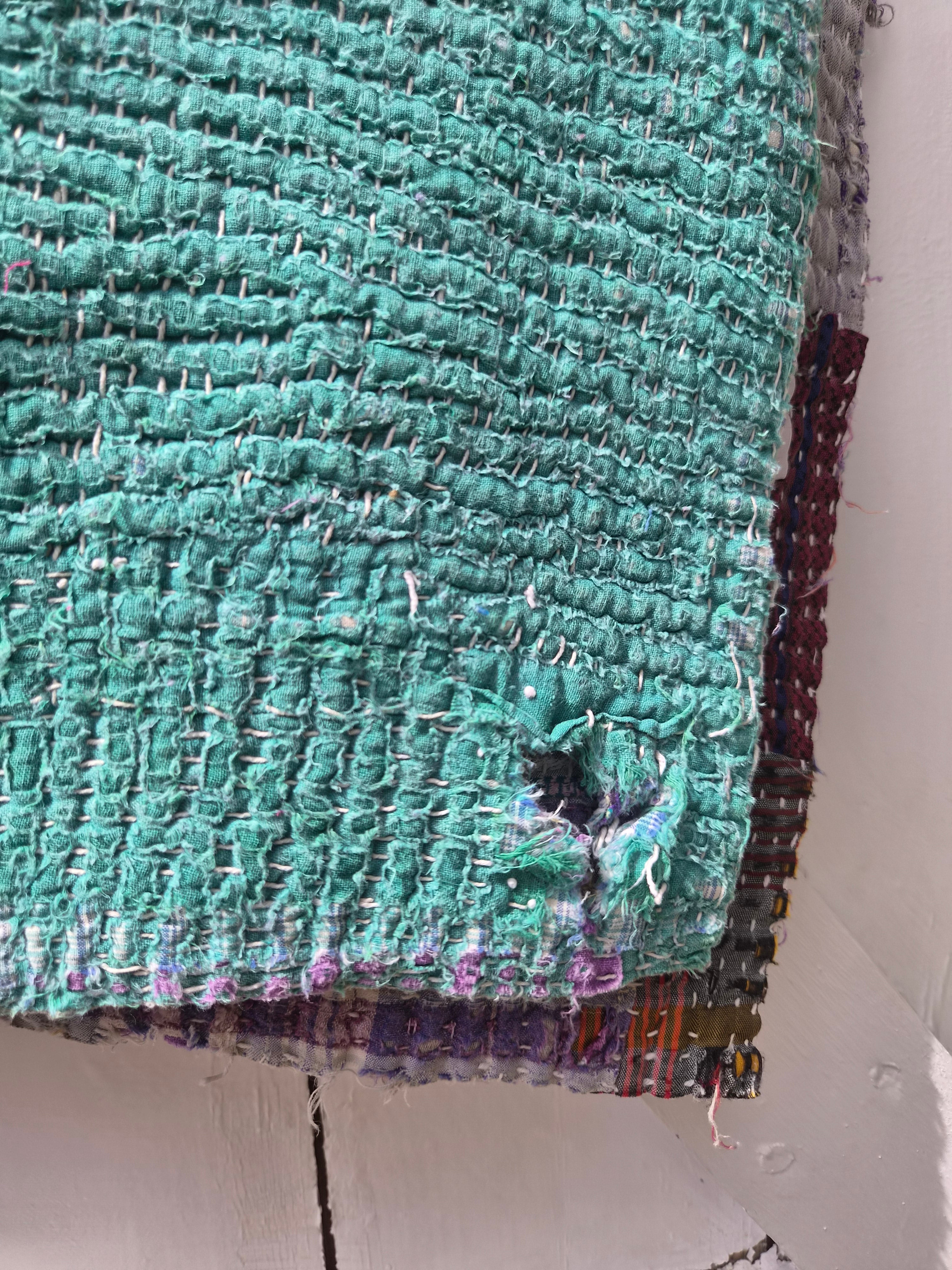 Vintage Kantha Quilt ● Sprei ● Picknick kleed