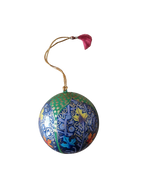 Handbeschilderde kerstbal