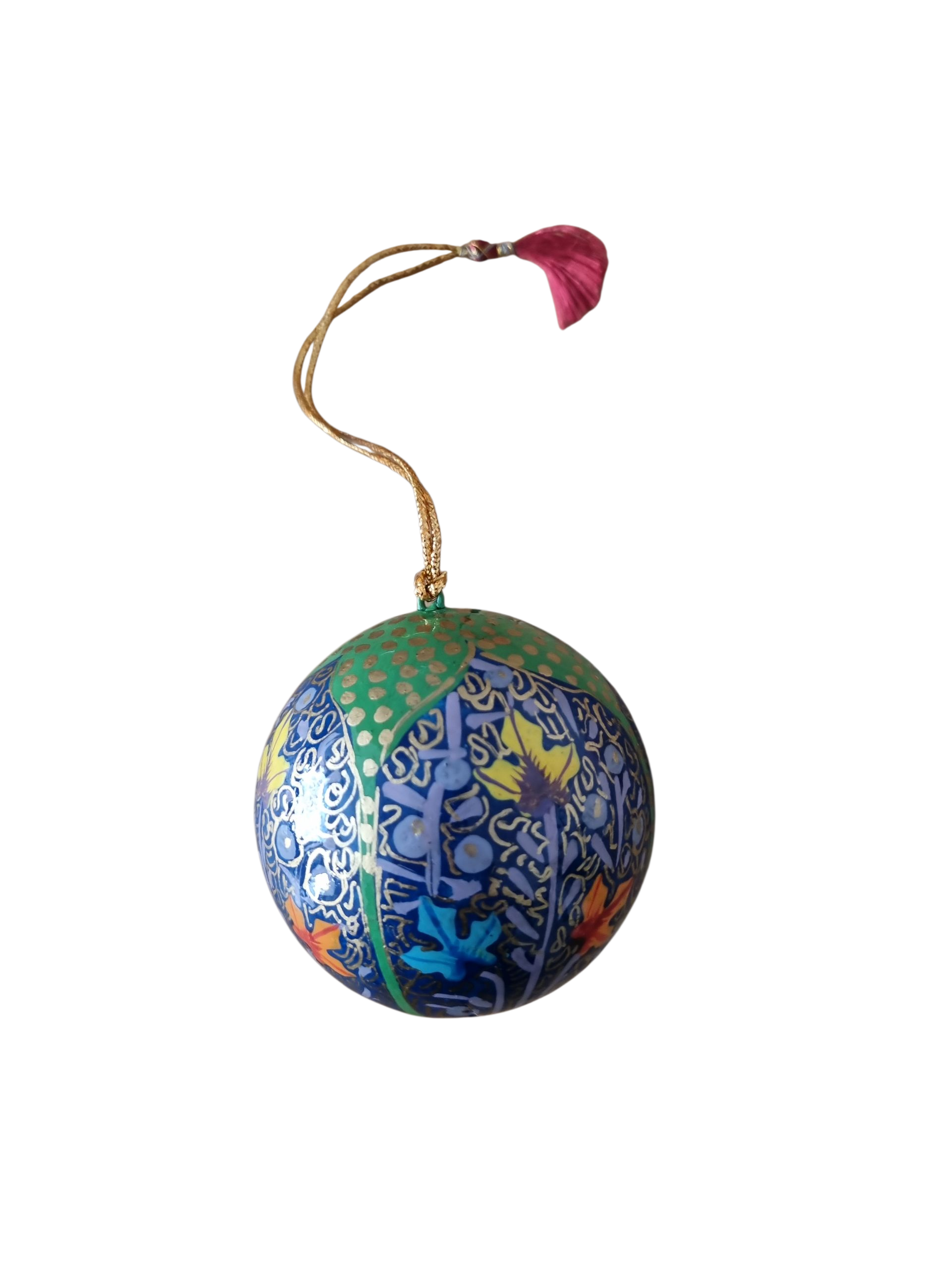 Handbeschilderde kerstbal